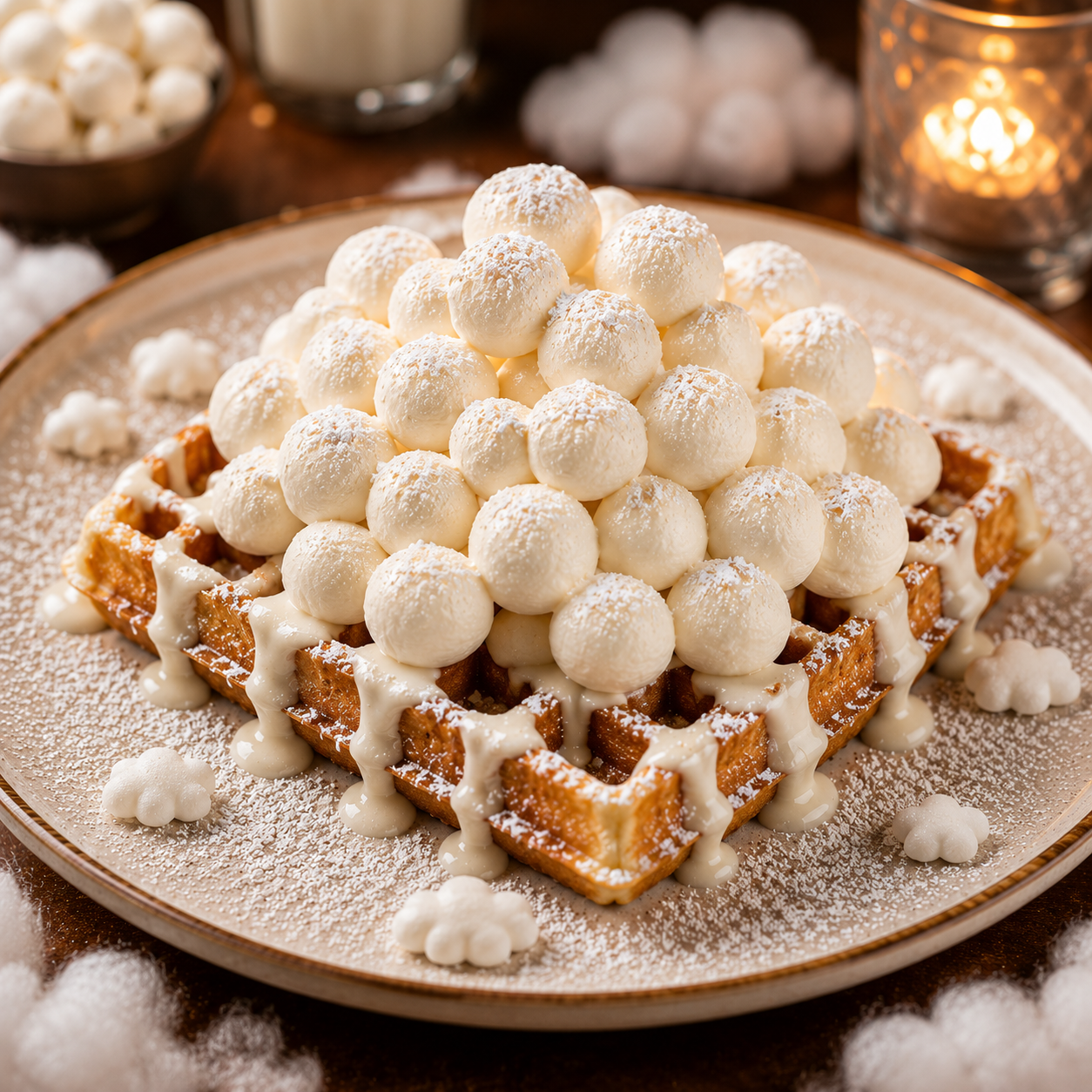 WAFFLE MINIK BULUT